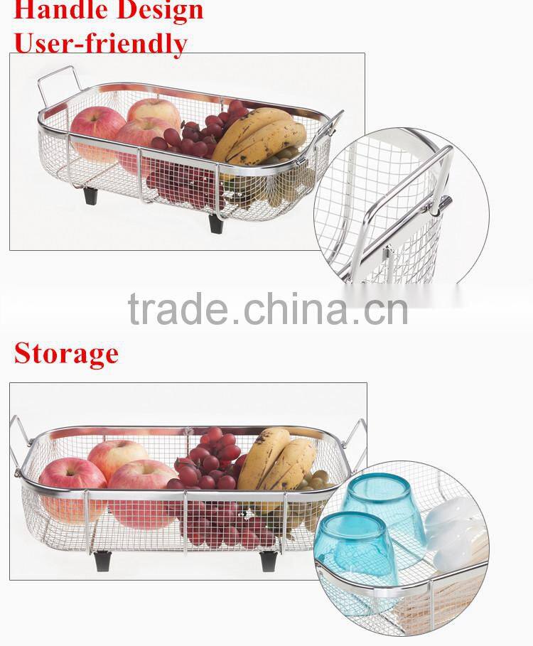 2014 China Manufacture Stainless Steel Kichen Wire Basket