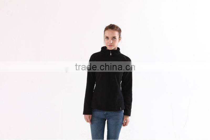 jersey pullover without hood 1/4 zip pullover sweatshirt