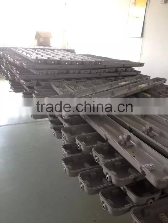 2x18w 2x9w led tri-proof light fixture 100lm/w waterproof