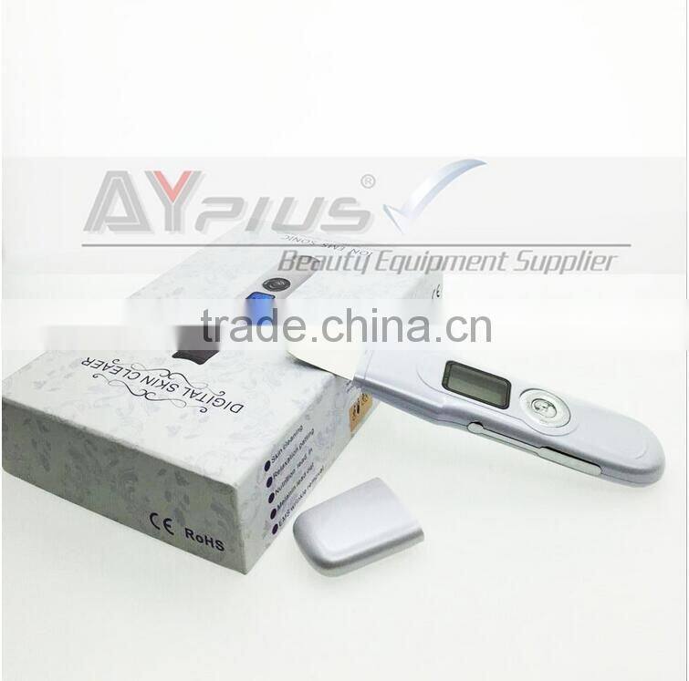 AYJ-H100D(CE) New arrival home use ultrasonic skin scrubber
