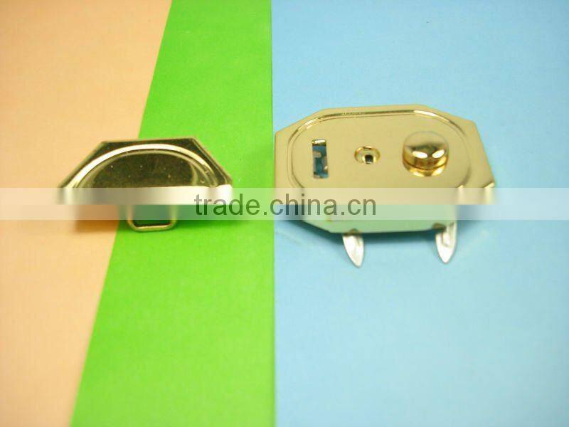 qifeng fashion hardware bag iron bag case lock 9934#