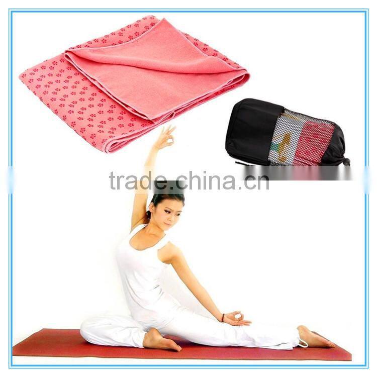 hot microfiber yoga mat towel ,yoga towel,yoga mat