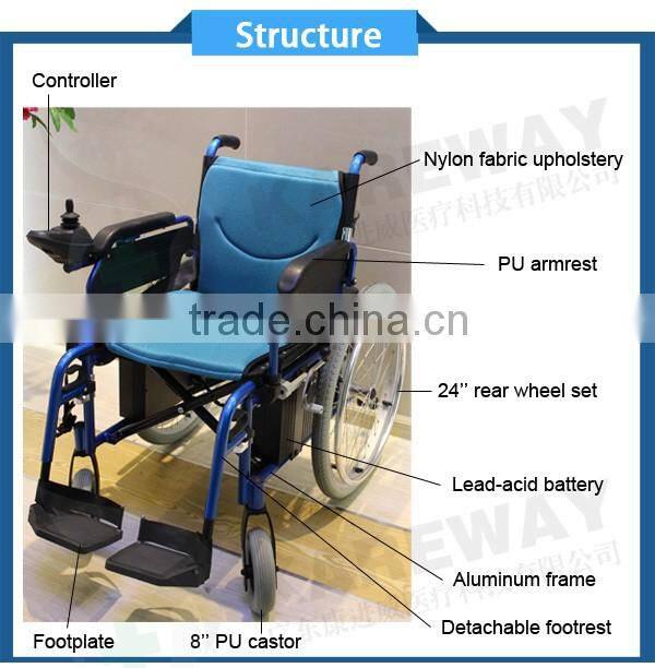 KAREWAY Home Care Product Manual Wheelchair Chinese Supplier 803L
