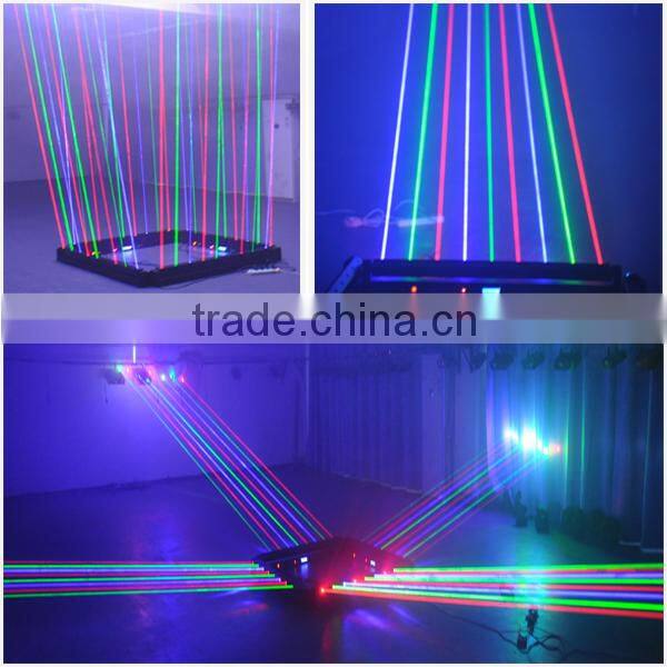9-head Moving-Head Fat-Beam Laser Curtain Club disco lighting