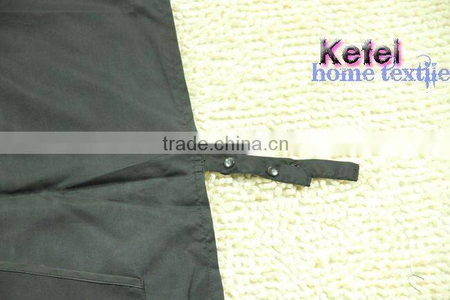 polyester black sleeveless work waistcoat