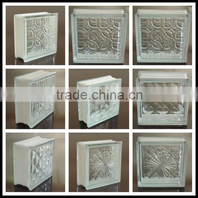 china manufacture factory price corner glass block