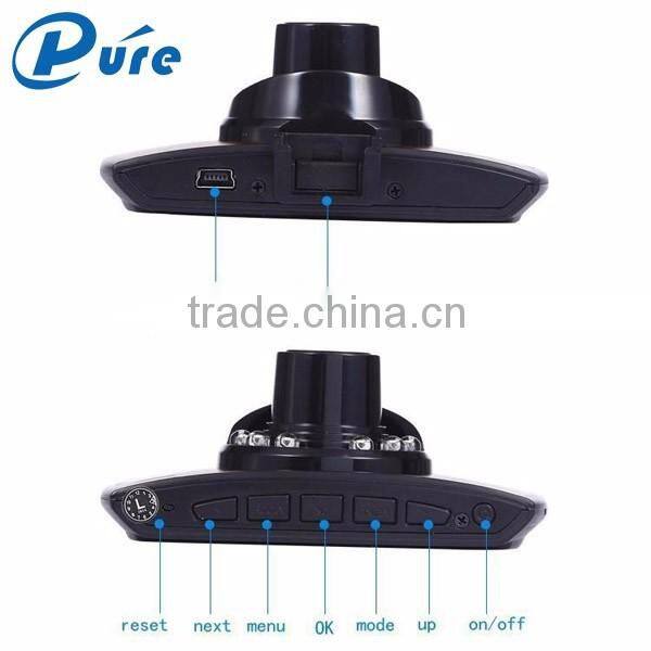 HD Car Tachograph Camera Video Vehicle DVR Recorder 153 degree Wide Angle Camcorder