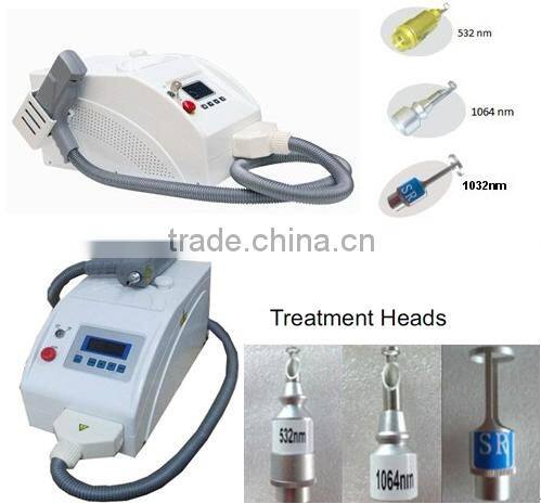 2016 Newest High Power q-switch laser tattoo removal device nd yag laser multifunction machine