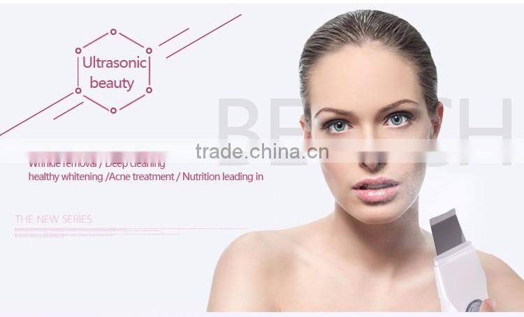 New Ultrasonic Skin Scrubber Portable Garvanic Massager China guangdong
