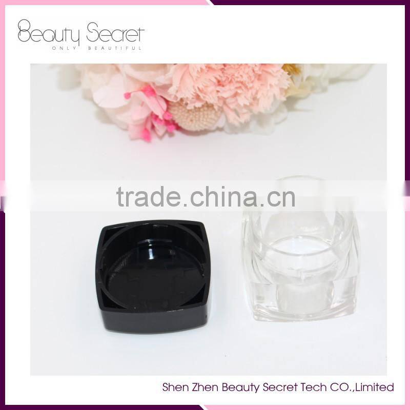 10ml Cosmetic Empty Jar Eye shadow Makeup Cream Lip Balm Container Black