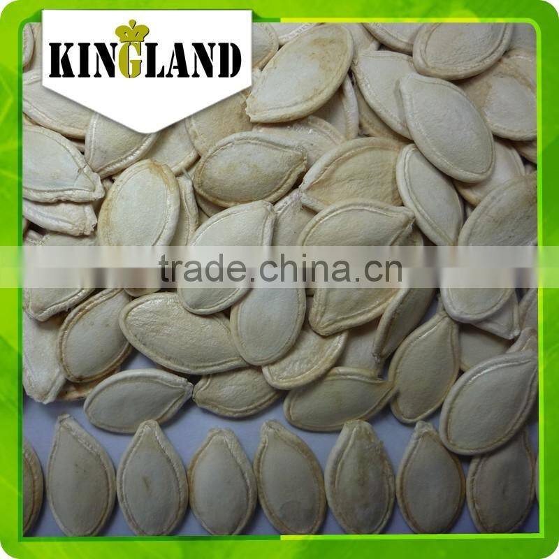 Top sales raw edible seeds Shine Skin Pumpkin Seeds (light yellow color) with best price from China