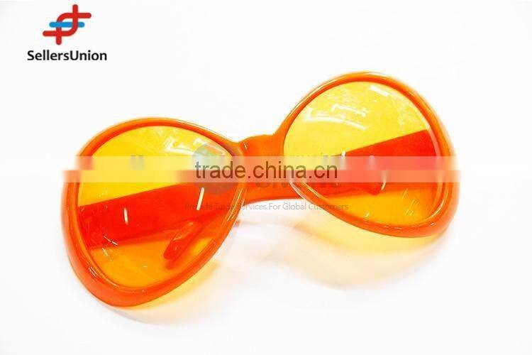 No.1 yiwu exporting commission agent wanted Orange Simple Fashion Glasses for Party