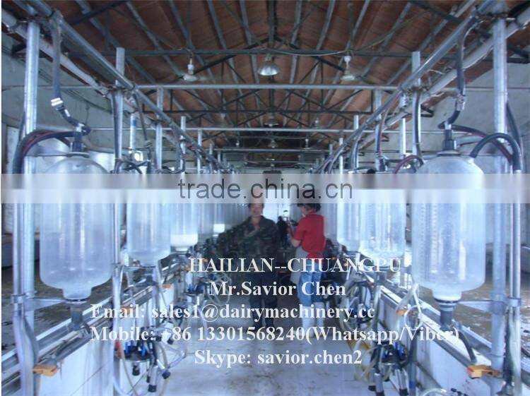 Dairy Farm Automatic Milking Machine System , Milking Parlour