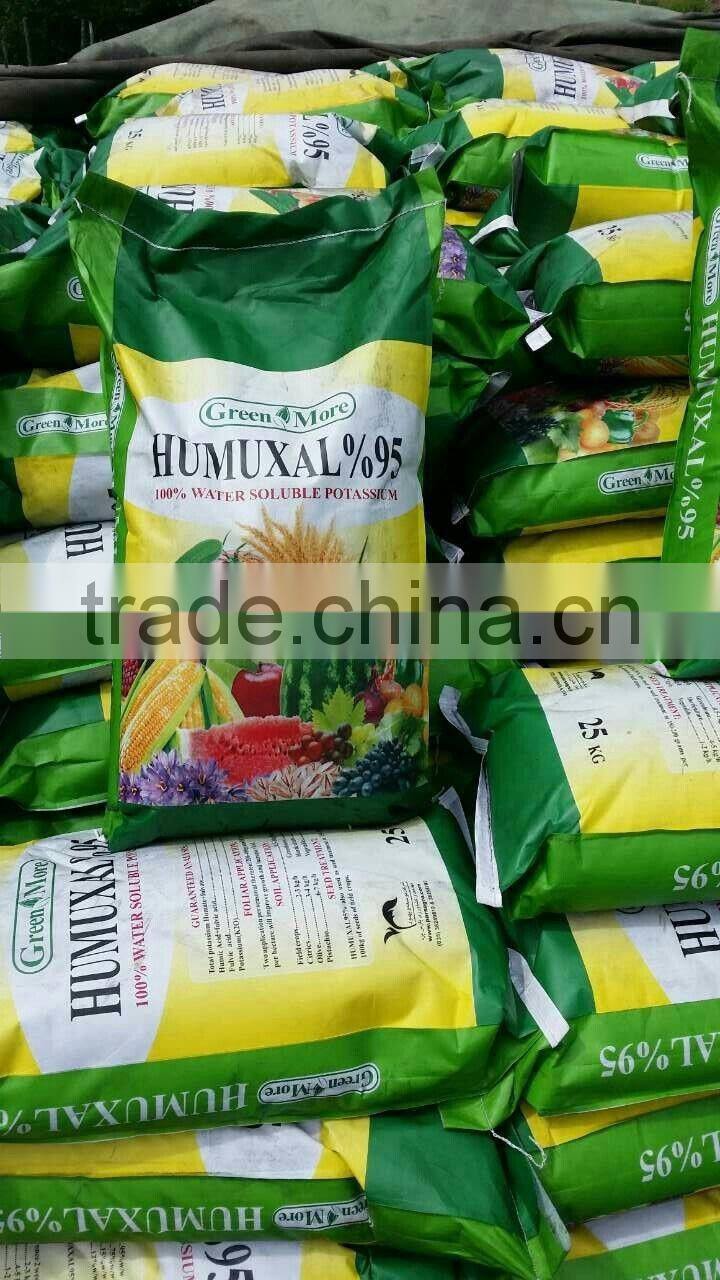 Low price! Potassium humate flake