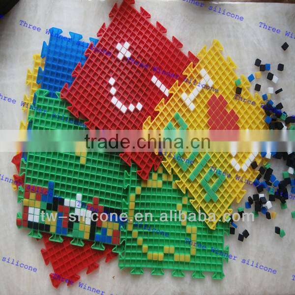 2014 diy puzzle jigsaw children diy puzzle mat