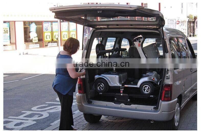 best gift for elderly mother and father go out/travel/shopping/walking mobility scooter come from China