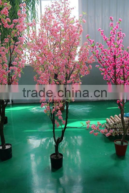 Artificial Decor Peach blossom Tree