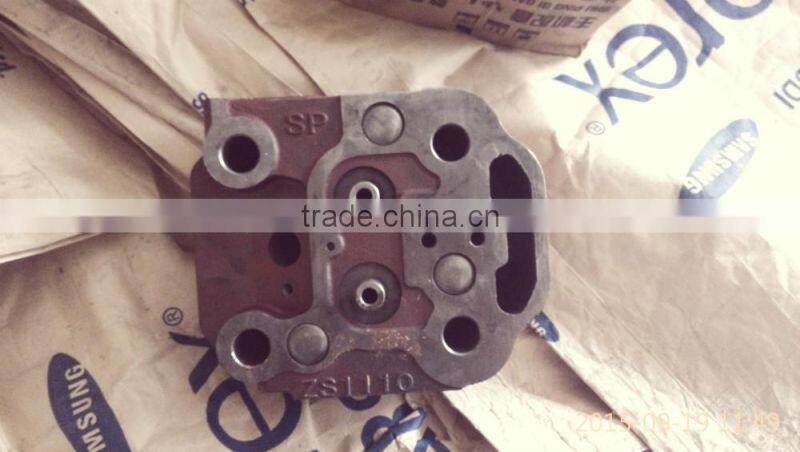 Tractor spare parts of ZS1110 cylinder head, diesel engine ZS1110 cylinder head