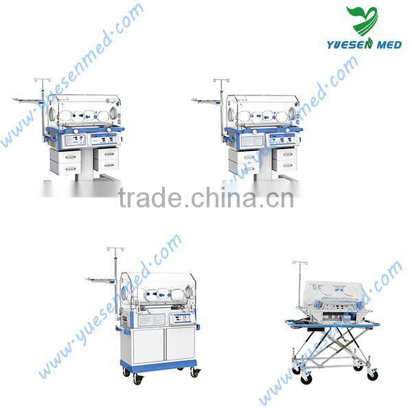 YSBB-200 Standard Air mode and baby skin mode cheap Neonatal incubator price