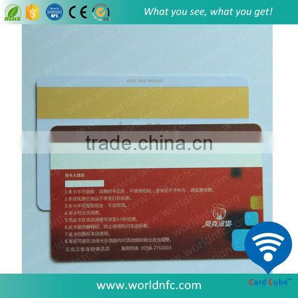 Hi-co CMYK Printing Magnetic Card