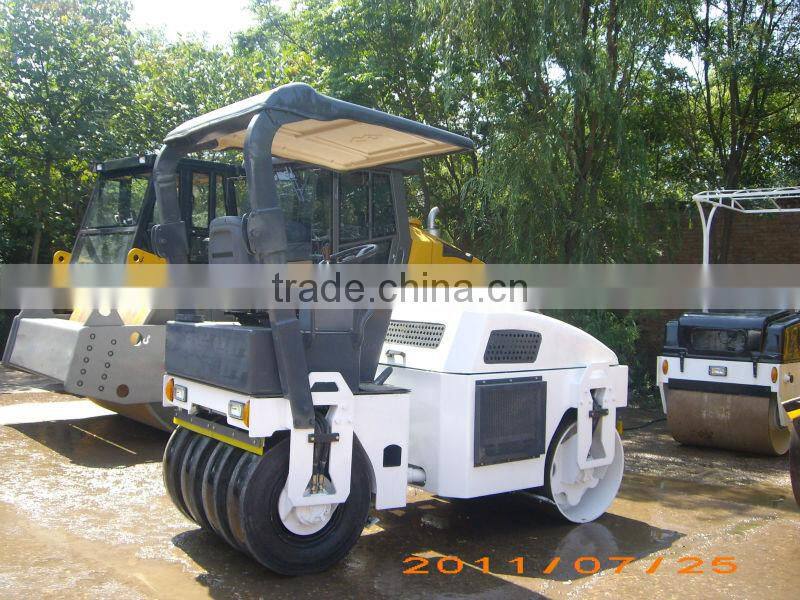 Small working mass tire combined vibratory roller QLNC3PB widely used in diffrent environment in low price for sale
