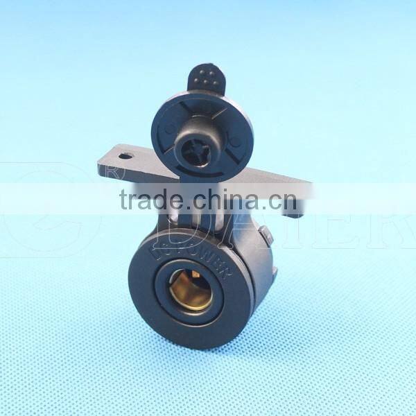 12V DC Merit Power Socket Outlet With Bracket Surface Mount