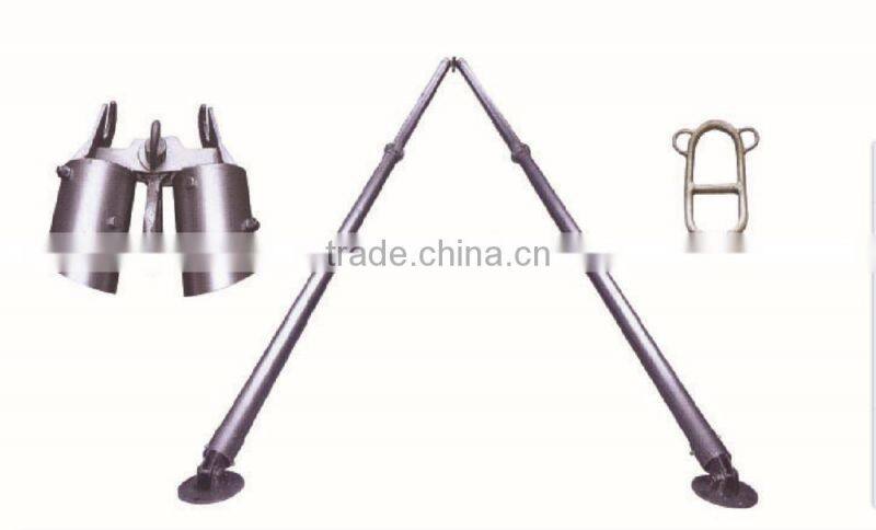 Aluminum Round Pipe Gin Pole