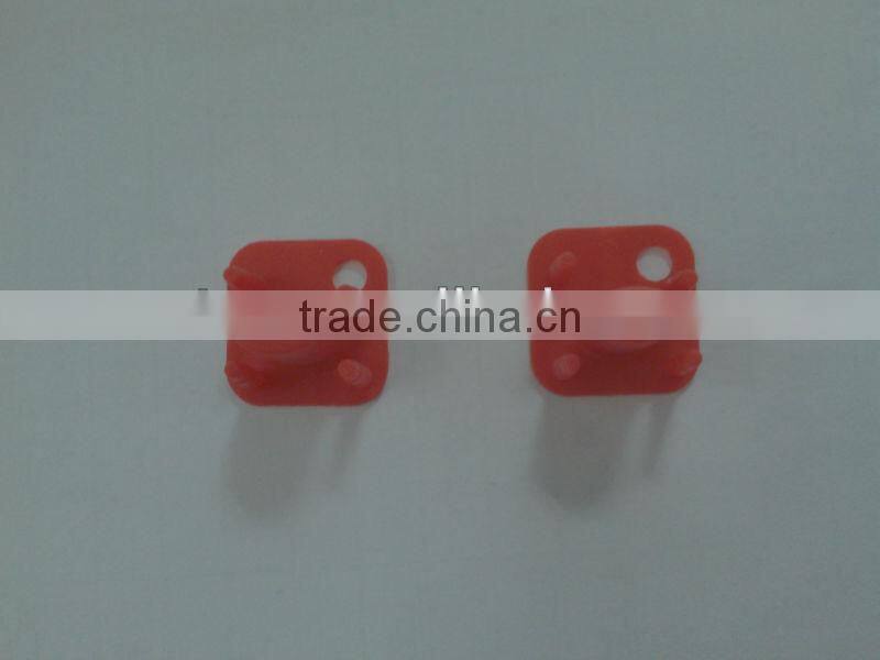 Customed Red Conductive Single Silicone Button