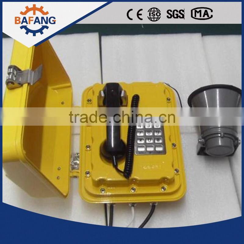 Weatherproof Telephone /used Emergency for help/exit used mine Explosion-proof telephone for sale