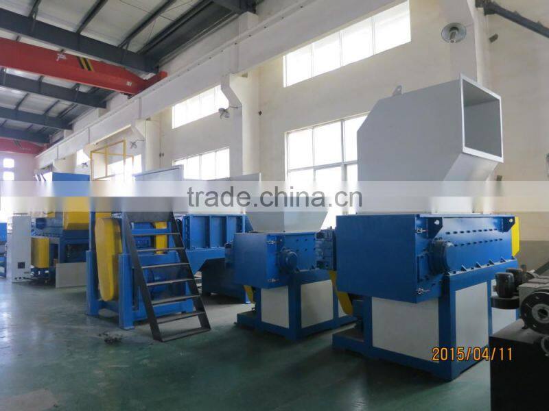 Single shaft Plastic shredder fo rbig plastic lumps