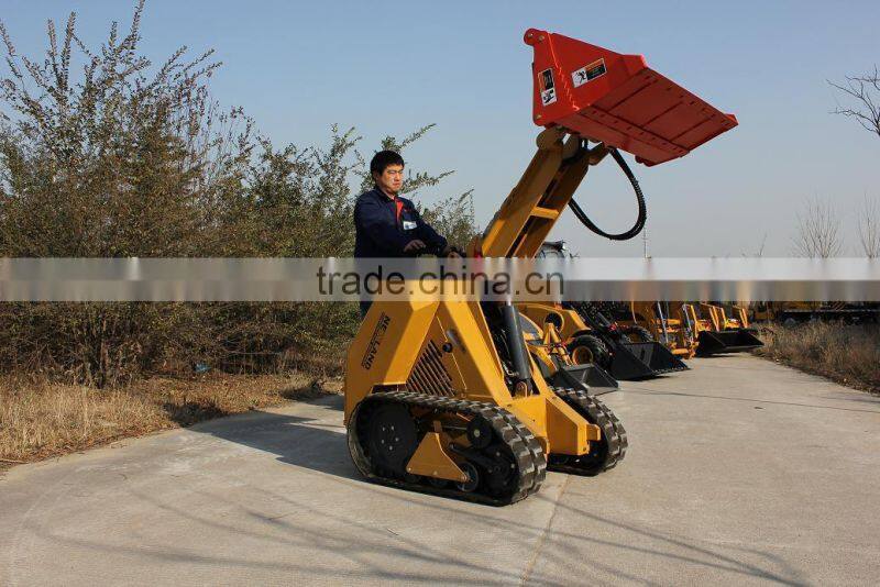 mini crawler skid steer loader with Kohler engine,26hp for sale