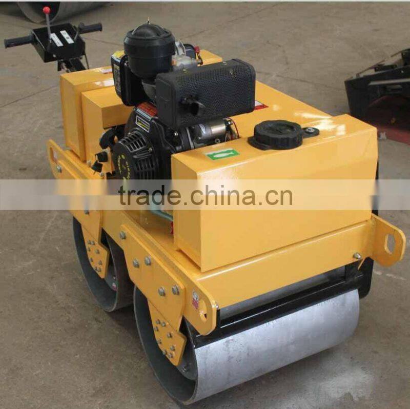 YLS635 Walk behind double drum road roller
