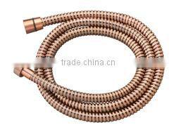 red bronzeshower hose/flexible hose ACS approved / according to TUV