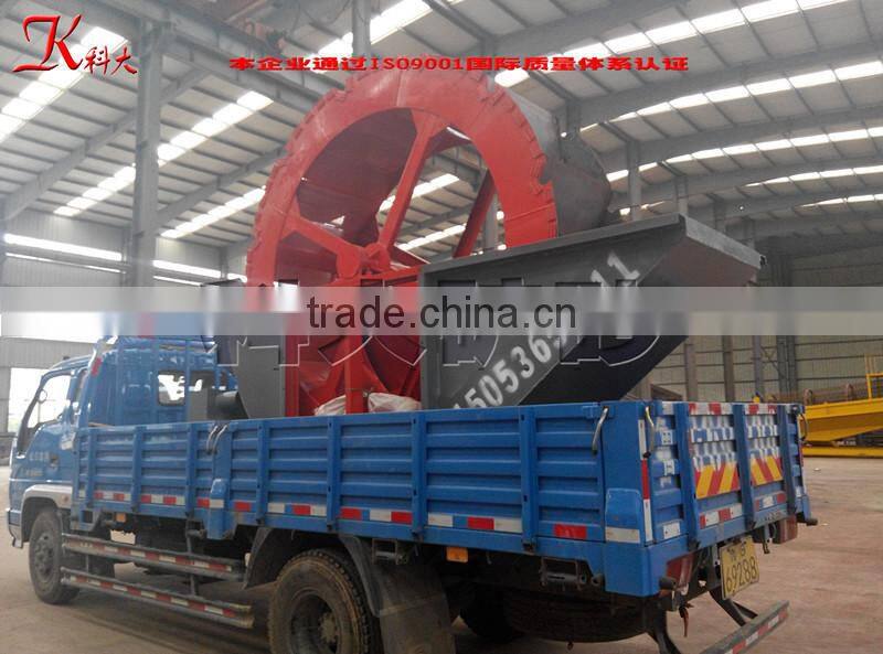 Small Sand Washing Machine, Wheel Sand Washer