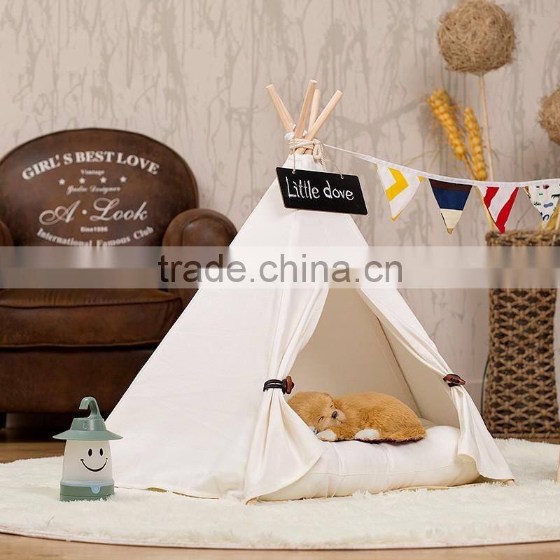 Promotional New Popular Pet teepee tent Pet house carrier bed cage Factory Wholesale