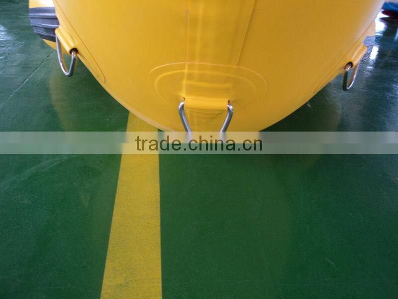 ce PVC material folding inflatable banana boat