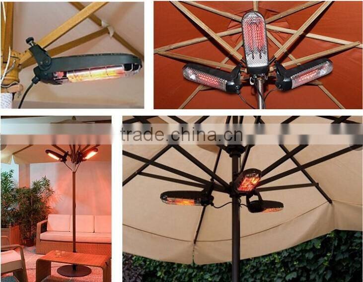 Infrared heating lamp for industry heating process