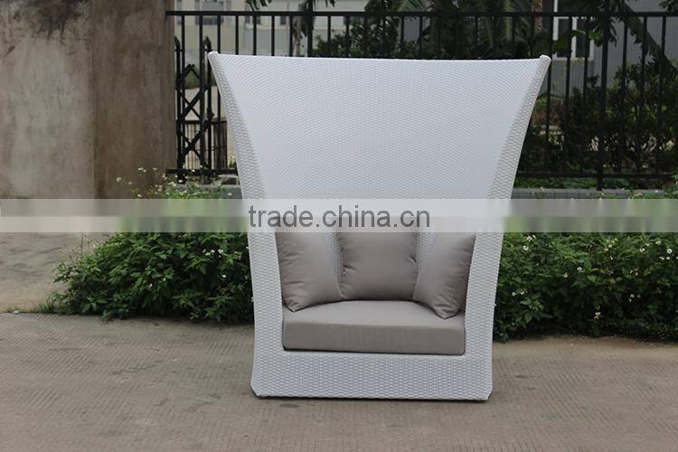 Comfortable used patio furniture garden line High back chair