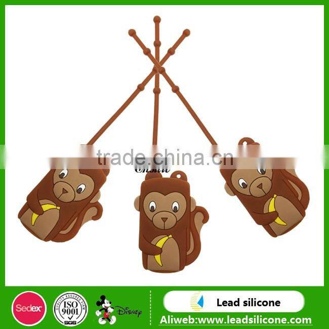 Wholesale Lovely Animal Cute Monkey Shape Hand Sanitizer cover