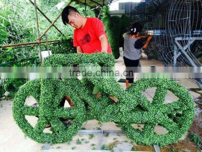 grass product good color fasteness uv proof fake plant animal