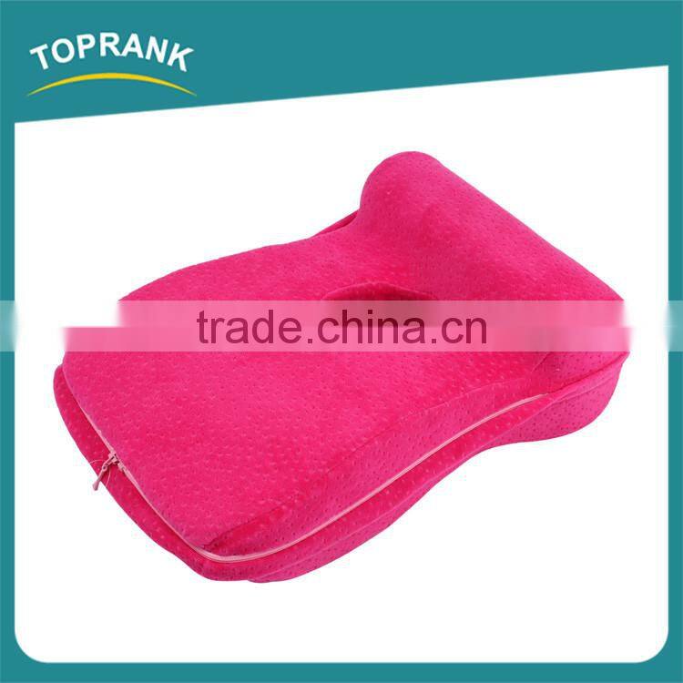 New design custom color office multi functional contour memory foam nap pillow