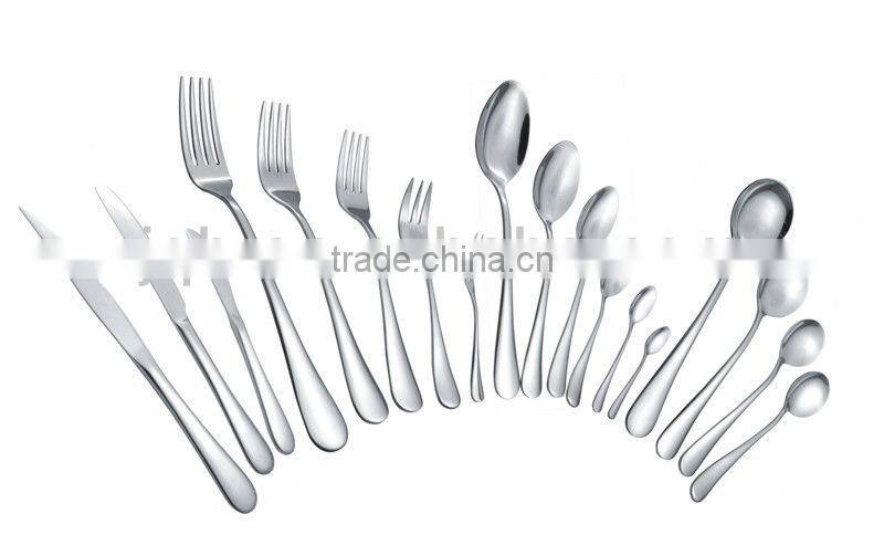 Stainless Steel Knife Spoon And Fork Tableware Set