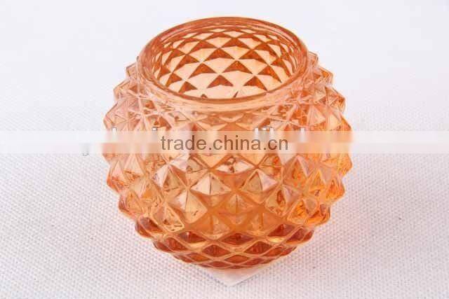 New design home decor /round Mosaic design candle holder
