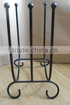 wrought iro durable log holder