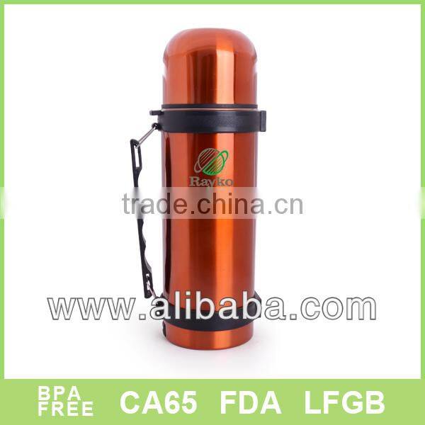 Best quality custom stainless steel vacuum flask travel flask keep long time warm