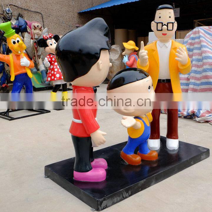 Fiberglass TV or movie cartoon character