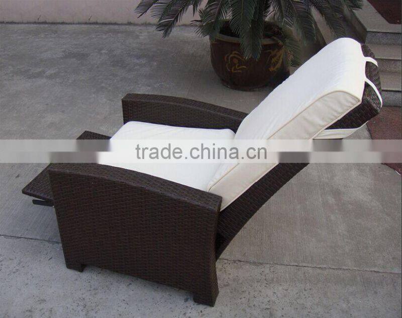 Outdoor rattan meditation chair