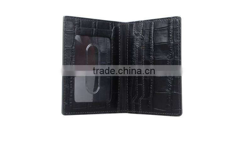2017 RFID wallet slim leather front pocket credit card wallet for men