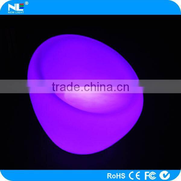 Cool appearance light up LED luminous sofa furniture / clear LED light chair for party