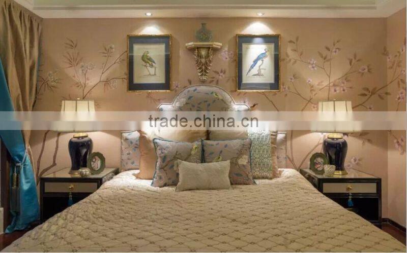 Silver Living Room Furniture Wall Panel For Room Decor